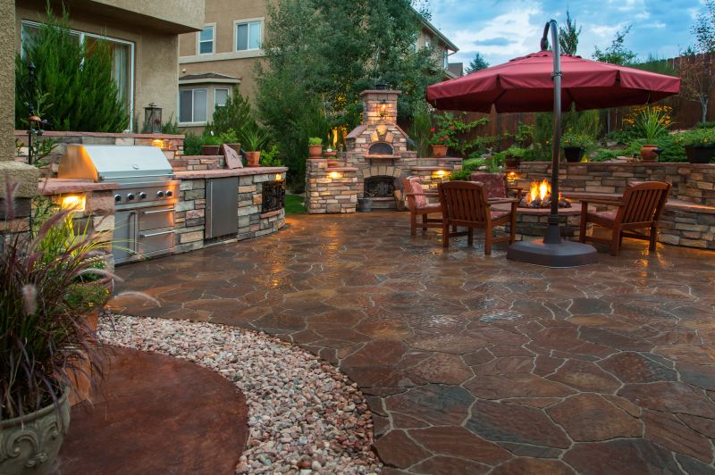 Outdoor Masonry Kitchens