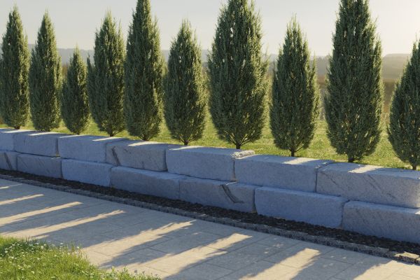 Border Blocks Installation in Bainbridge Island