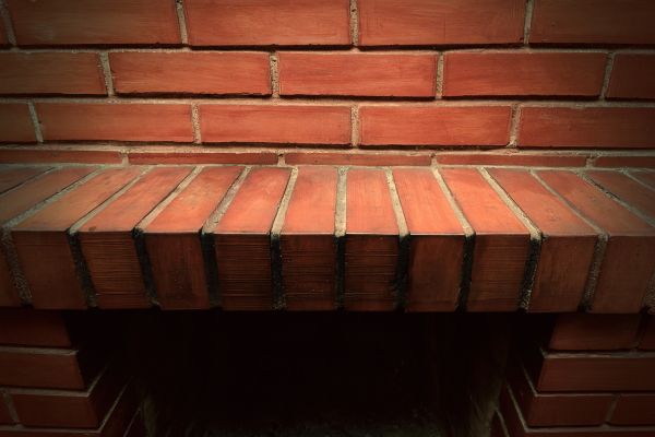 Brick Mantel Installation in Bainbridge Island