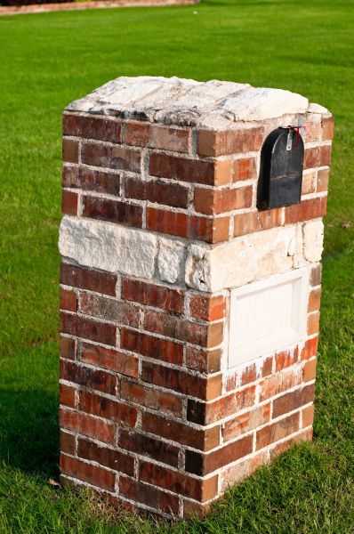 Brick Mailbox Installation in Bainbridge Island